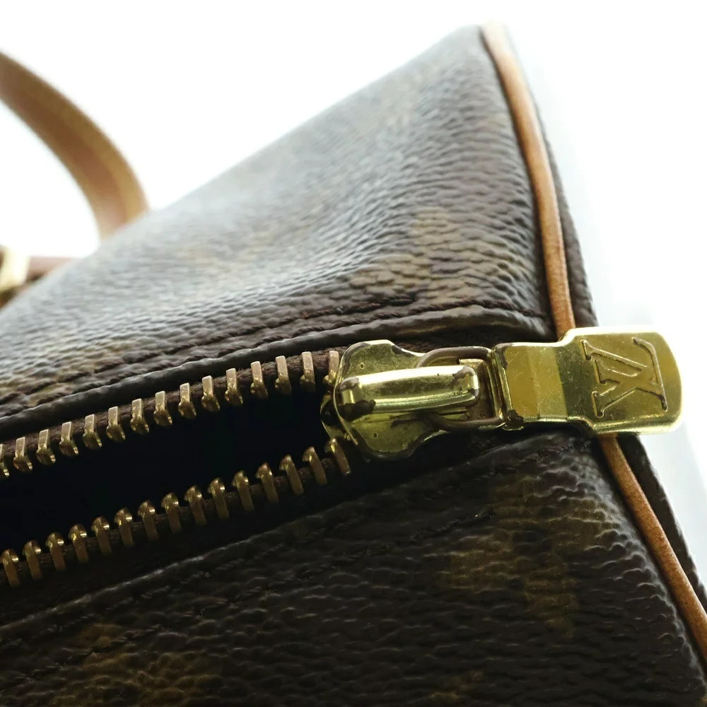 Louis Vuitton Monogram Brown Handbag Papillon Leather - Picture 5 of 6